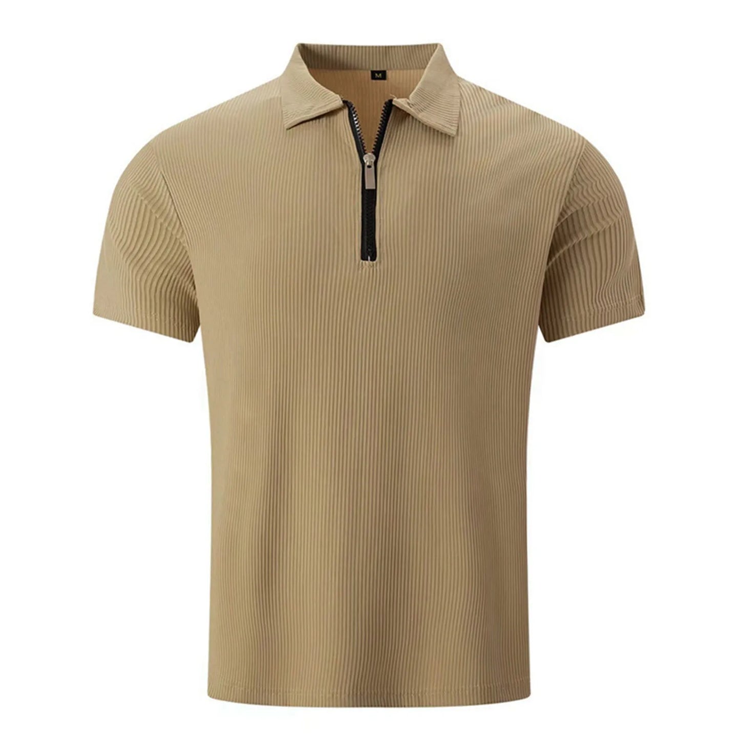 Lancaster & Wilde™ - Stripe Zipper Polo
