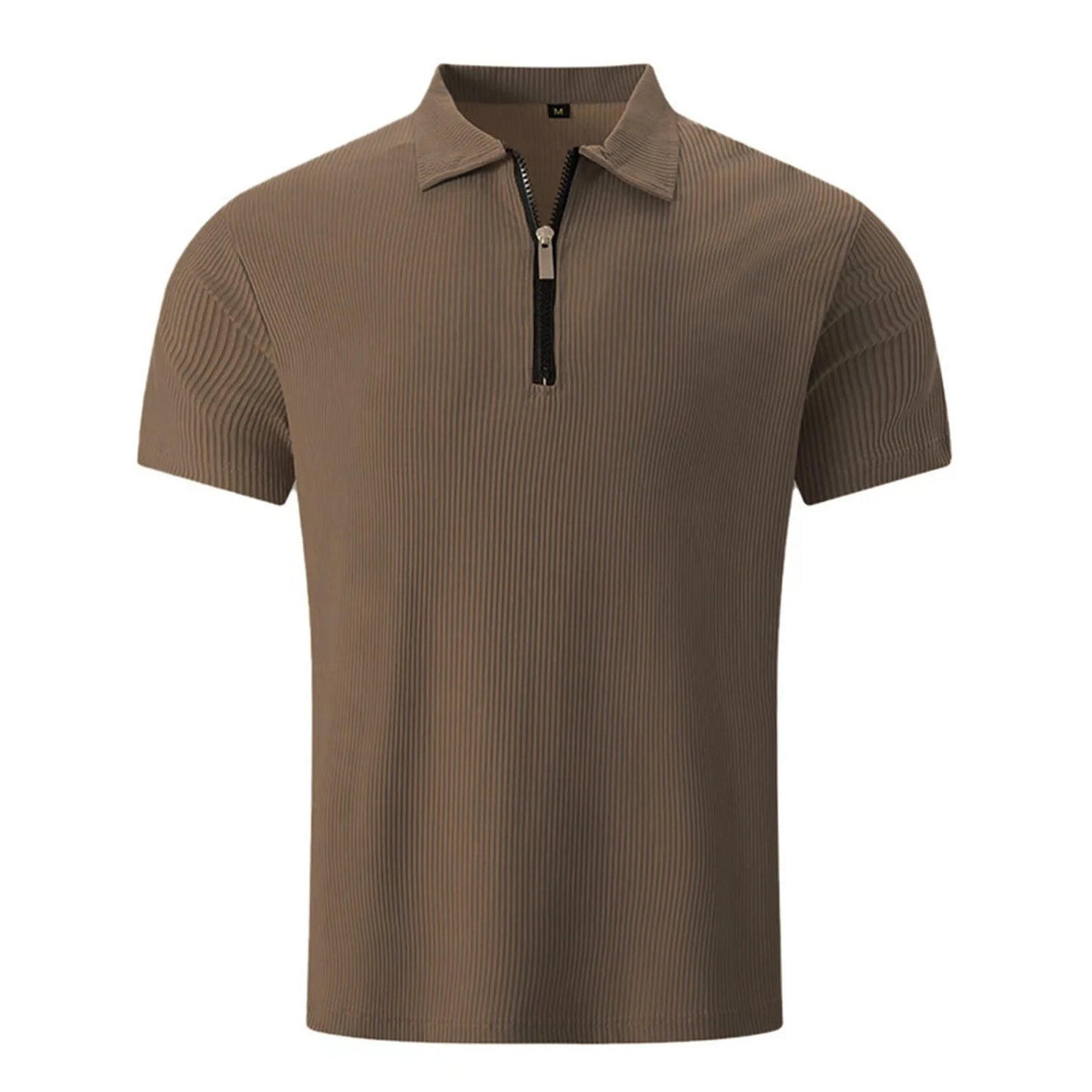 Lancaster & Wilde™ - Stripe Zipper Polo