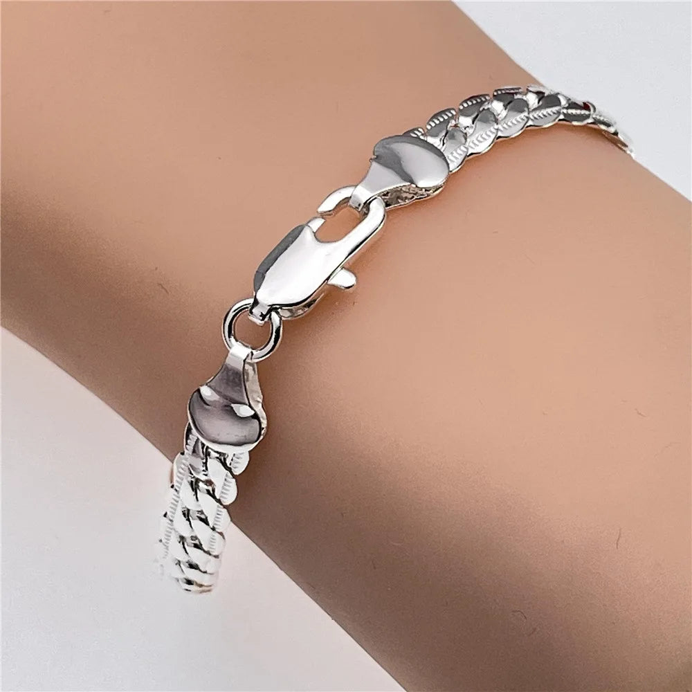 Lancaster & Wilde™ - Silver 6mm Necklace