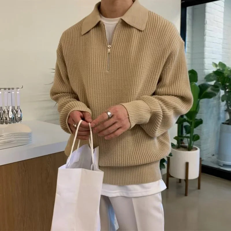 Lancaster & Wilde™ - Quarter Zip Sweater