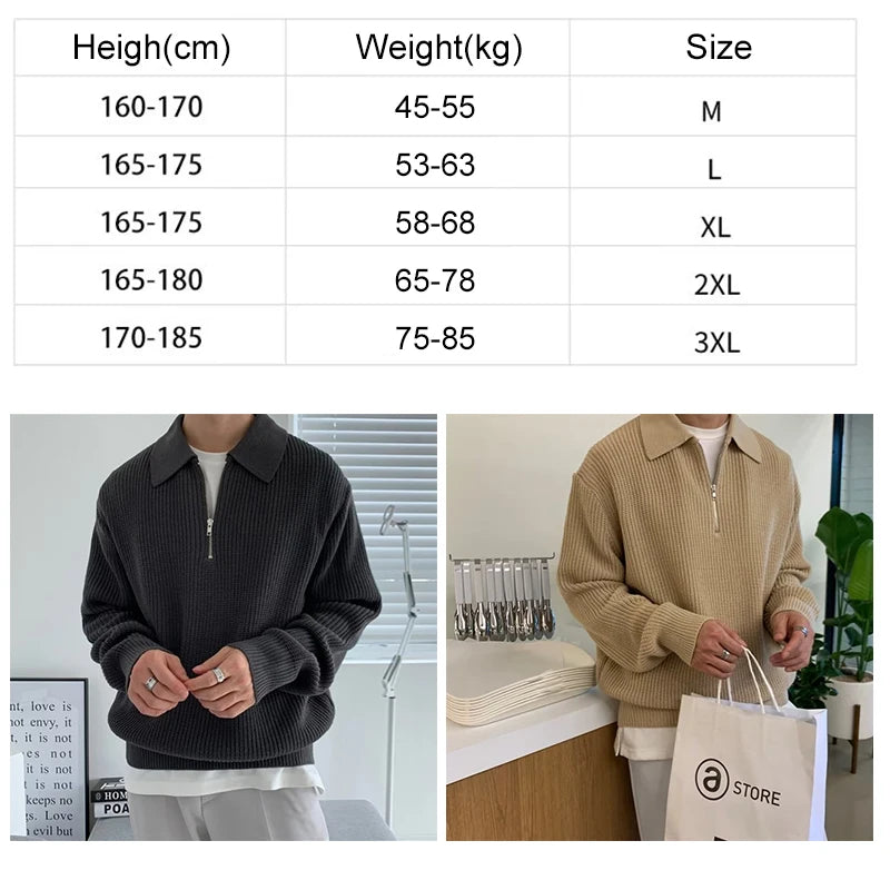 Lancaster & Wilde™ - Quarter Zip Sweater