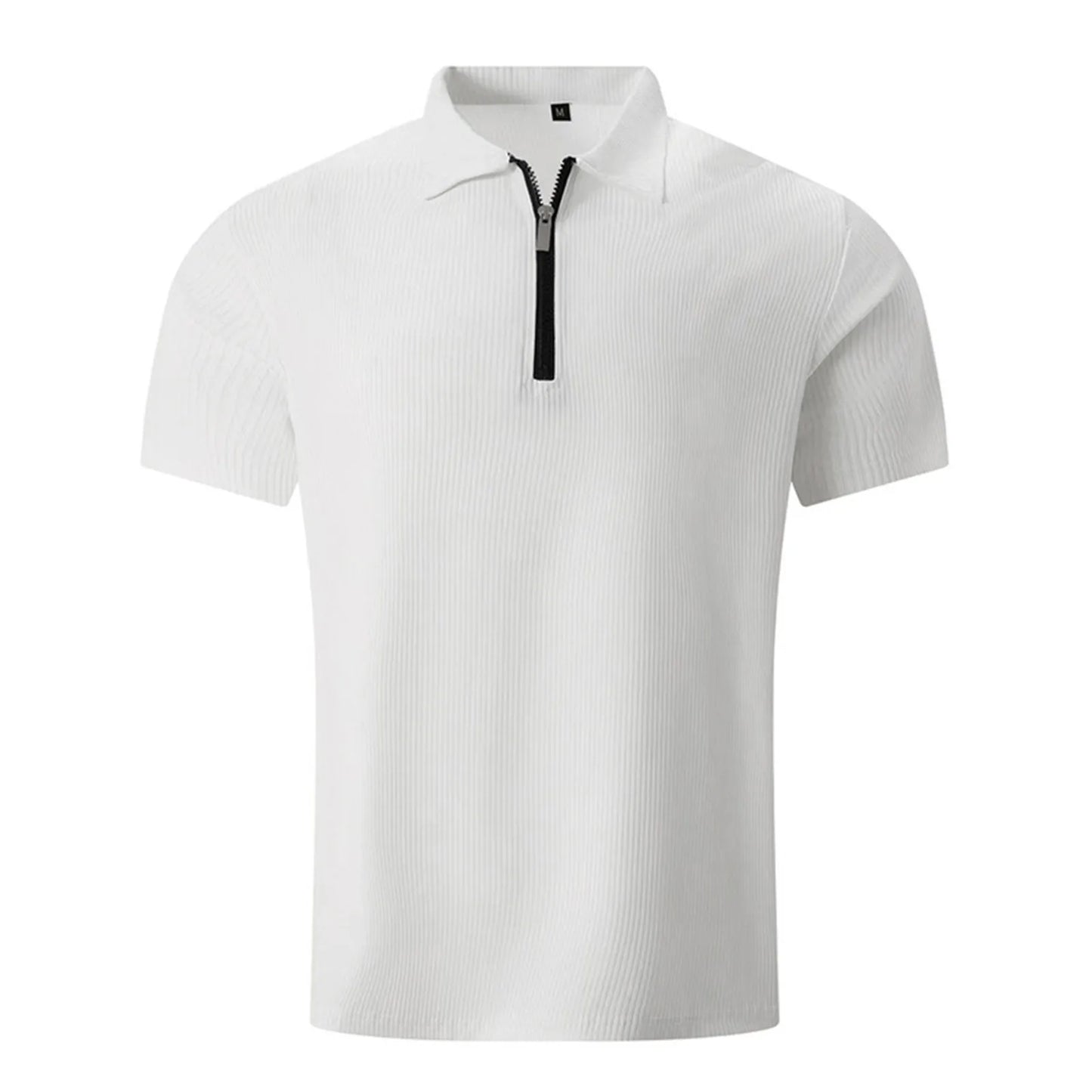 Lancaster & Wilde™ - Stripe Zipper Polo