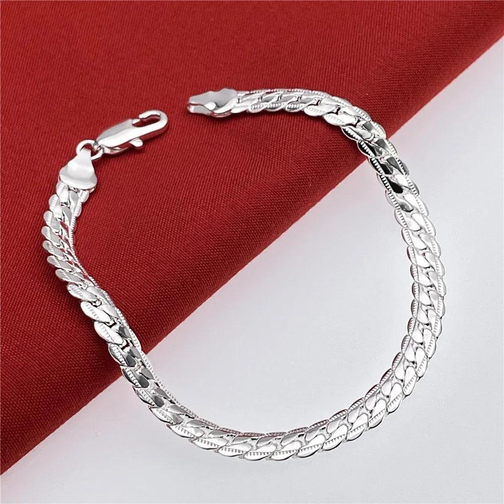 Lancaster & Wilde™ - Silver 6mm Necklace