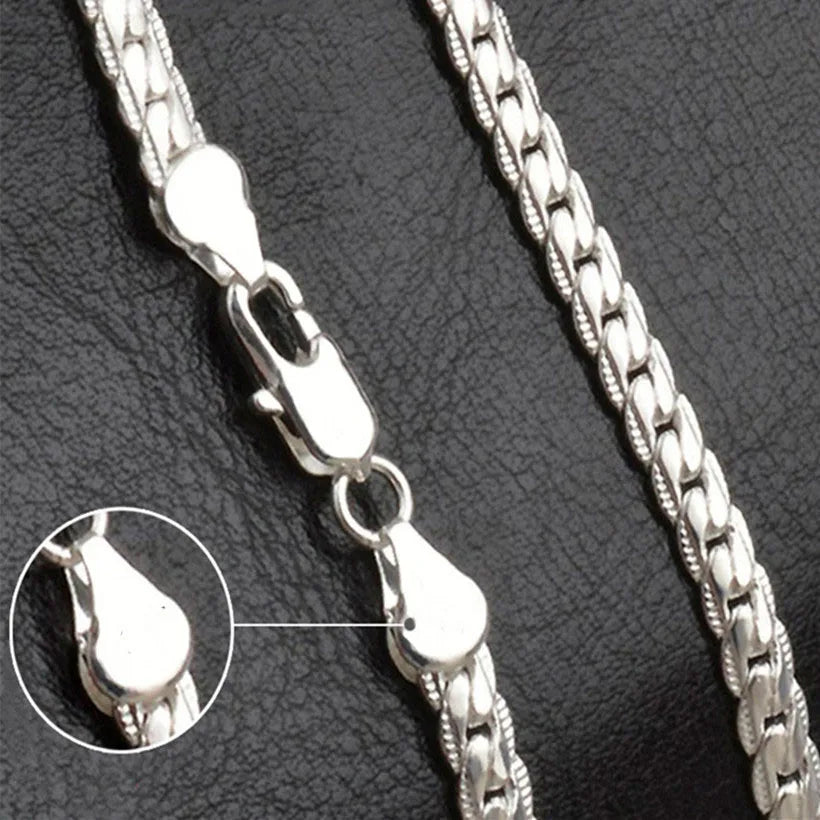 Lancaster & Wilde™ - Silver 6mm Necklace