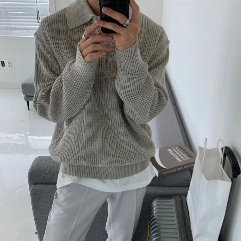 Lancaster & Wilde™ - Quarter Zip Sweater