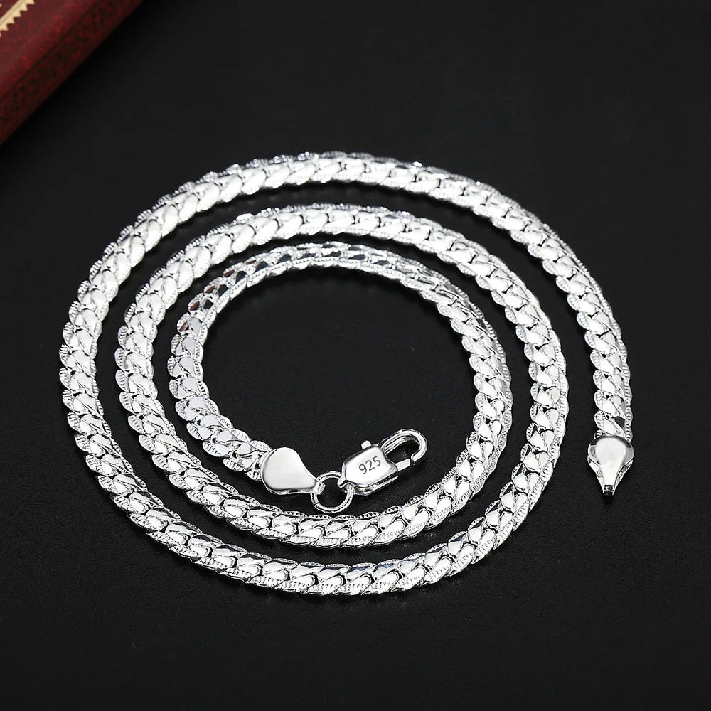 Lancaster & Wilde™ - Silver 6mm Necklace