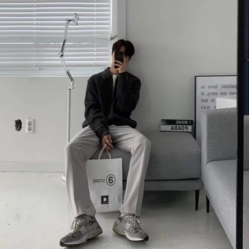 Lancaster & Wilde™ - Quarter Zip Sweater