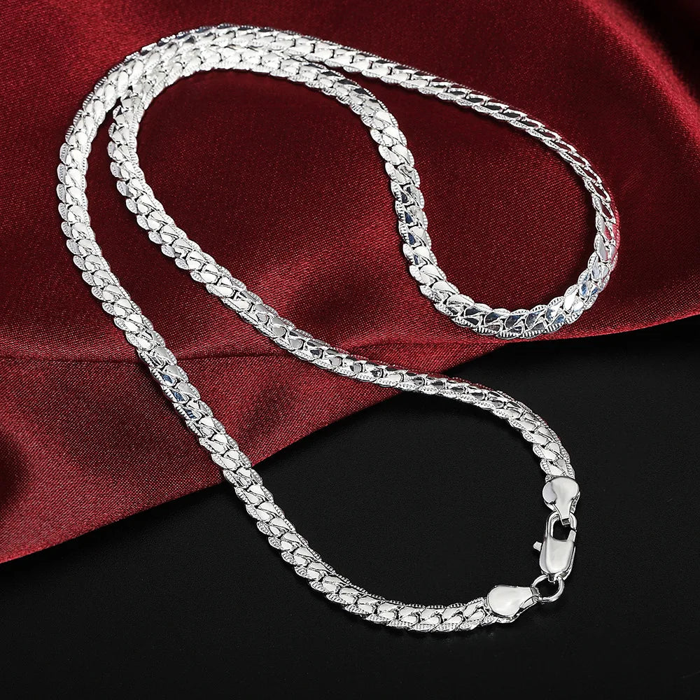 Lancaster & Wilde™ - Silver 6mm Necklace