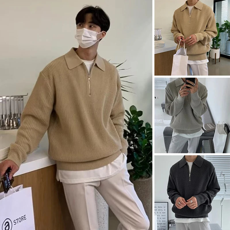 Lancaster & Wilde™ - Quarter Zip Sweater