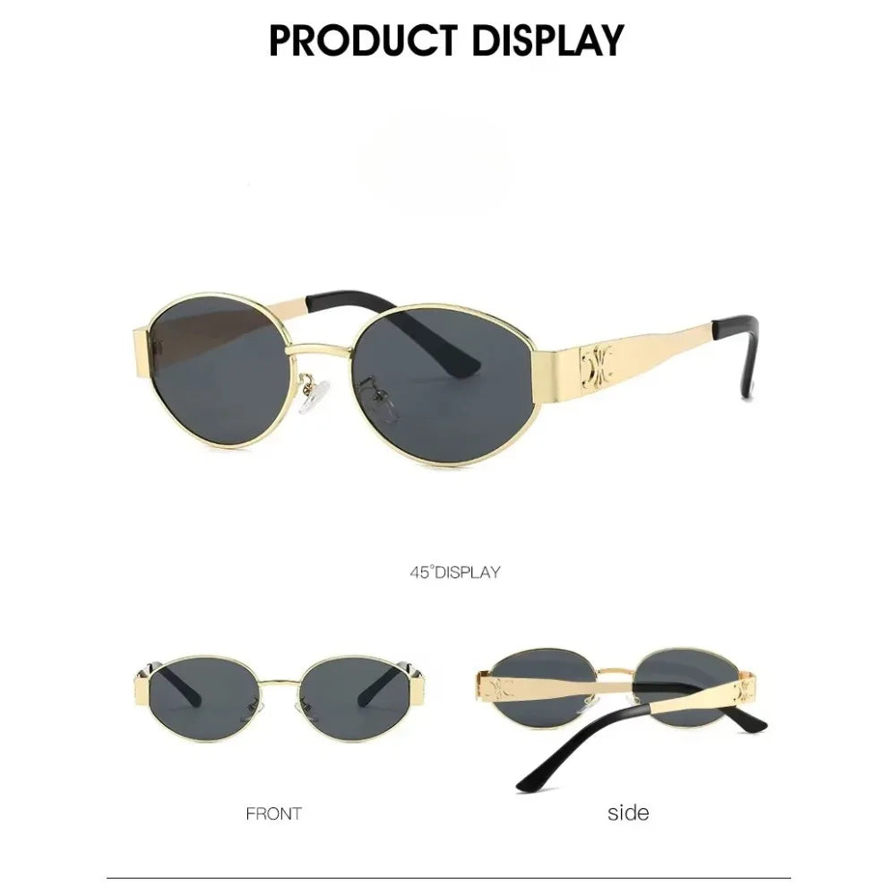 Luxury Metal Brand Sunglasses