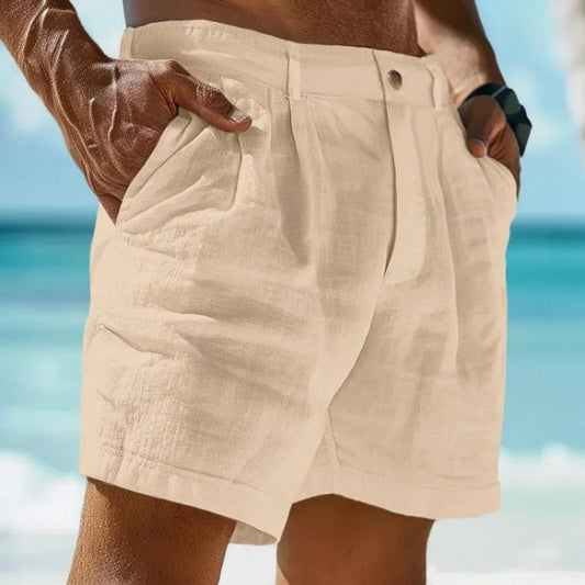 Beach Holiday Linen Shorts