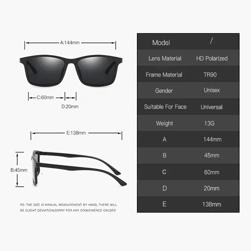 Luxury Men Polarized Sunglasses