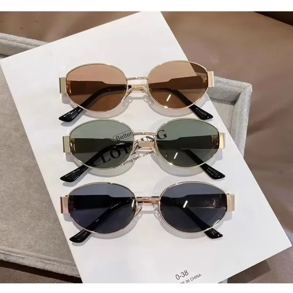 Luxury Metal Brand Sunglasses